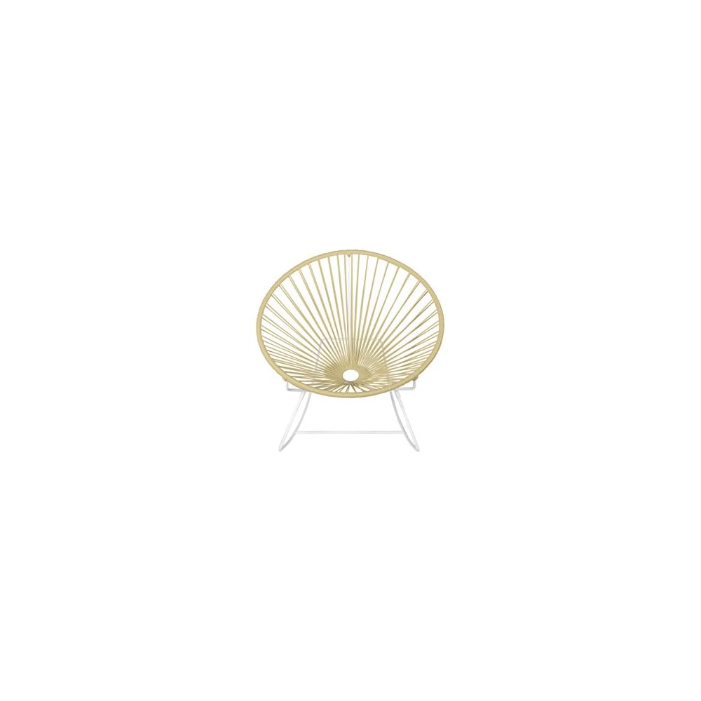 Innit Designs 04-02-27 Innit Rocker, Ivory On White
