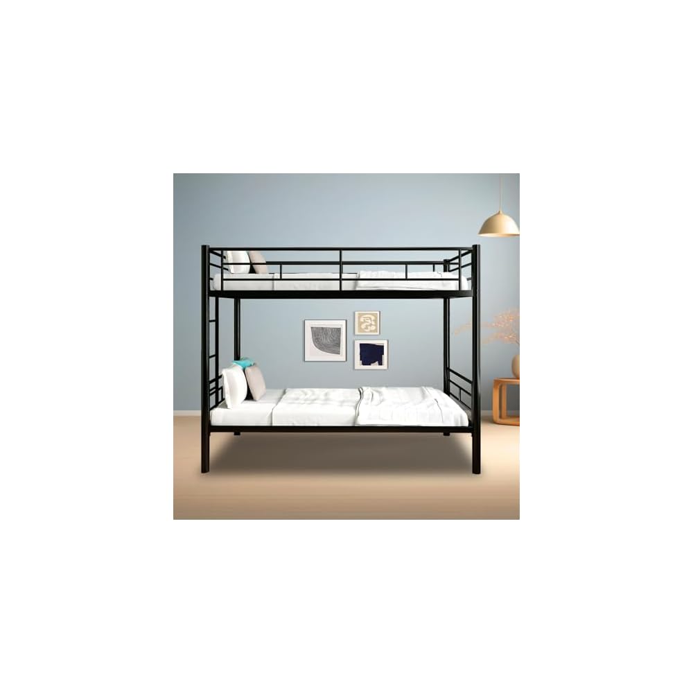Metal Bunk Bed Twin Over Twin Sturdy Heavy Duty Bunk Beds