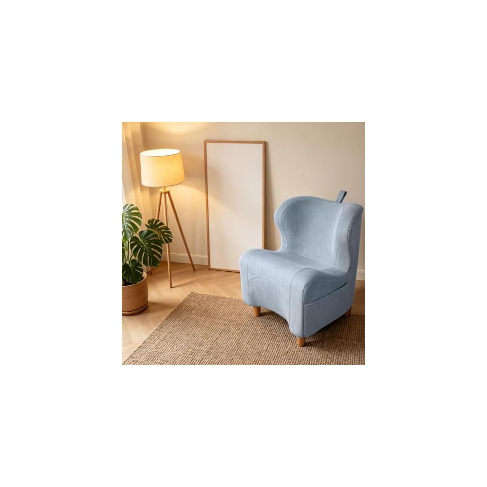 Modern Accent Chair Ergonomic Seating for Living Room Bedroom Apartment