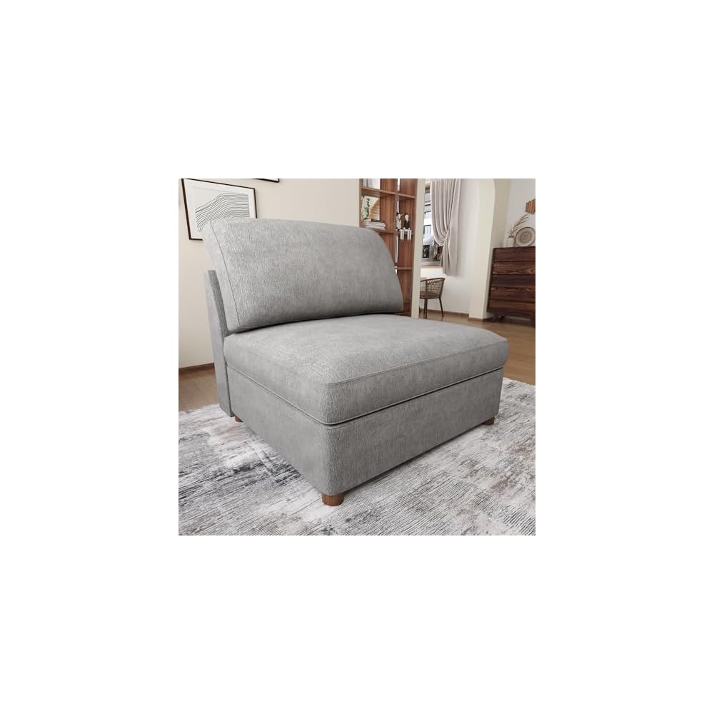 EASE MOOSE Middle Module for Chenille Modular Sectional Couch
