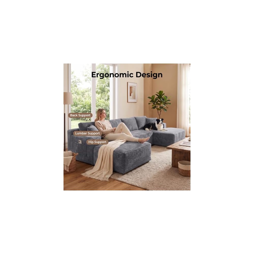 Boneless Couch Modular Sectional Sofa Cloud Couch