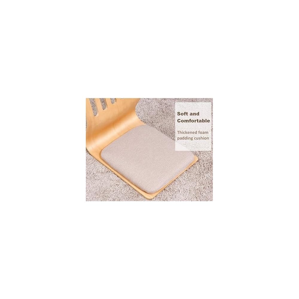Chairs Chairs Living Room Chair Japanese Legless Chair Wooden Meditation Floor Chair Bay Window Backrest Chair Lazy Chair Cushion Floor Chair Lazy Sofa (Color : A1)